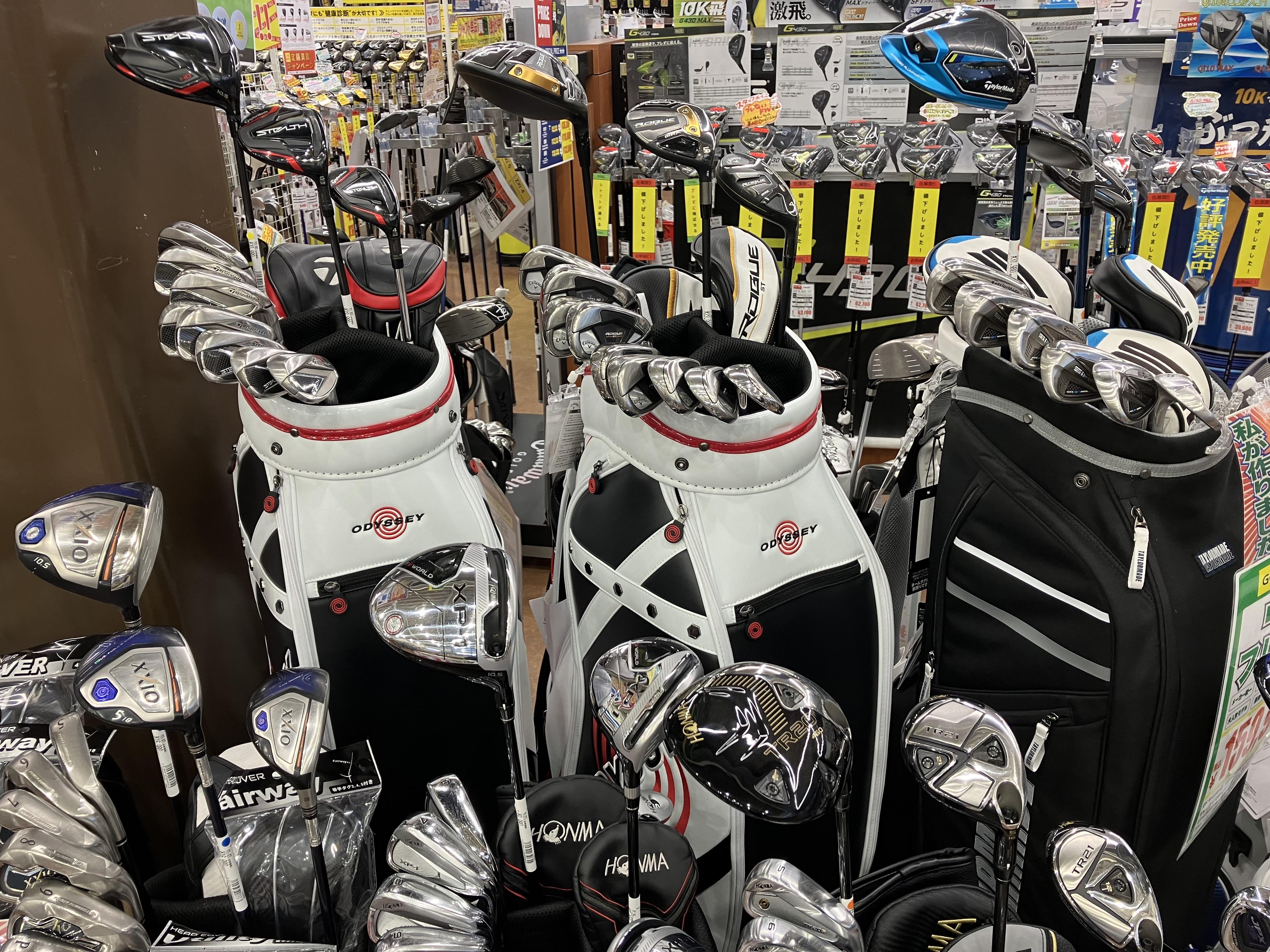 フルセット☆｜福島矢野目店｜ゴルフのことなら東京大阪など全国に店舗